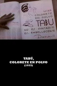Poster do filme Tabú Powder Blush commercial