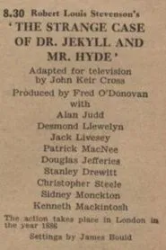 The Strange Case of Dr. Jekyll and Mr. Hyde movie poster