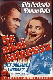 Se alkoi sateessa movie poster