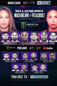 Bellator 254: Macfarlane vs. Velasquez movie poster
