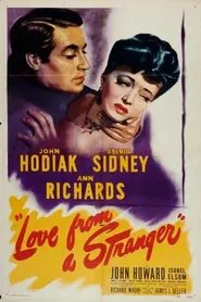 Love from a Stranger movie poster
