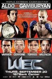 Poster do filme WEC 51: Aldo vs. Gamburyan