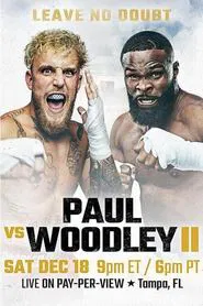 Jake Paul vs. Tyron Woodley II movie poster