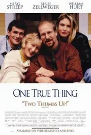 One True Thing movie poster