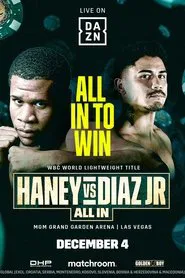 Devin Haney vs. JoJo Diaz movie poster