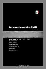 La casa de los cuchillos movie poster