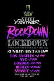 Steel Panther - Rockdown In The Lockdown movie poster