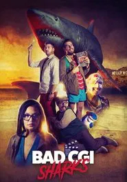 Bad CGI Sharks movie poster
