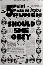 Should She Obey? movie poster