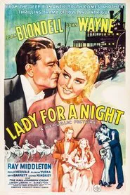 Lady for a Night movie poster
