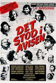 Poster do filme Det stod i avisen