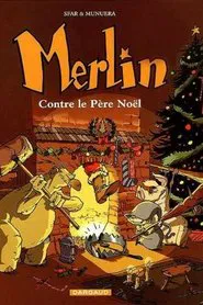Merlin against Santa Claus movie poster
