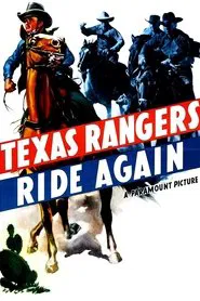 The Texas Rangers Ride Again movie poster
