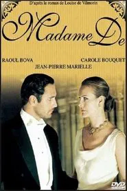 Madame De... movie poster