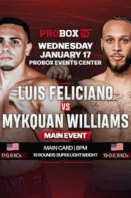 Luis Feliciano vs. Mykquan Williams movie poster