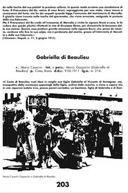 Gabriella di Beaulieu movie poster