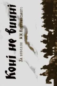 The Horses Are Not Guilty movie poster