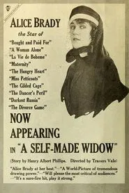 A Self-Made Widow movie poster