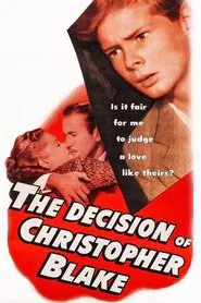 The Decision of Christopher Blake movie poster