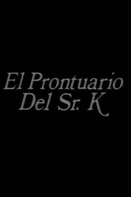Poster do filme El prontuario del señor K
