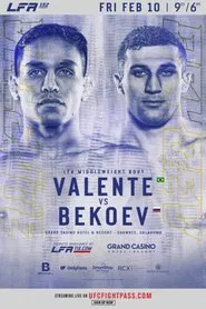 LFA 152: Valente vs. Bekoev movie poster