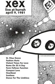 XEX: Live at Hurrah movie poster