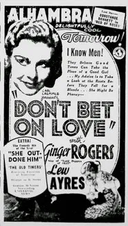 Don't Bet on Love movie poster