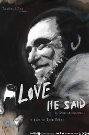 Poster do filme Love, He Said