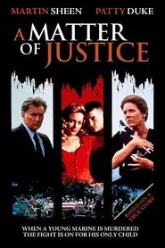 A Matter of Justice tv show poster