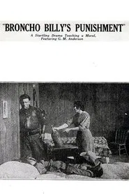 Poster do filme Broncho Billy's Punishment