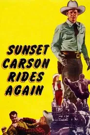 Sunset Carson Rides Again movie poster