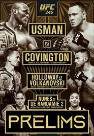 UFC 245: Usman vs. Covington - Prelims movie poster