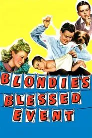 Poster do filme Blondie's Blessed Event