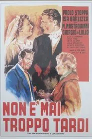 It's Never Too Late movie poster