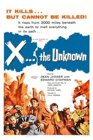 X the Unknown movie poster