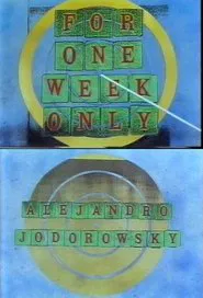 Jonathan Ross Presents for One Week Only: Alejandro Jodorowsky movie poster