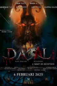 Poster do filme Dajal: Satu Malam Dipedajal