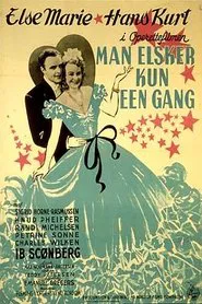 Man elsker kun een gang movie poster