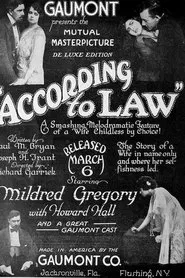 Poster do filme According to Law