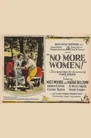 No More Women movie poster