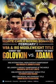 Gennady Golovkin vs. Osumanu Adama movie poster