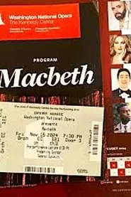 Poster do filme Macbeth: Washington National Opera