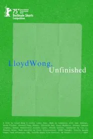 Lloyd Wong, Unfinished movie poster