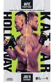 UFC on ABC 1: Holloway vs. Kattar movie poster