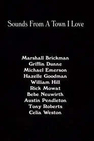 Sounds from a Town I Love movie poster