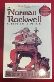 A Norman Rockwell Christmas movie poster
