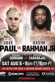 Jake Paul vs Hasim Rahman Jr movie poster