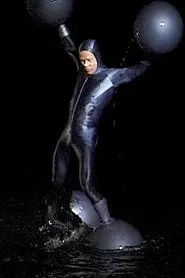Man With Balls On Hands and Feet - Man on Water movie poster