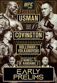 UFC 245: Usman vs. Covington - Early Prelims movie poster
