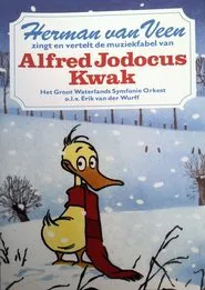Poster do filme Herman van Veen zingt en vertelt de muziekfabel van Alfred Jodocus Kwak
